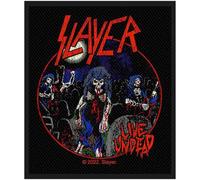 Slayer Standard Patch Live Undead Official Black One Size