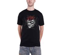 Slayer T Shirt Graphic Skull Band Logo Official Mens New Black