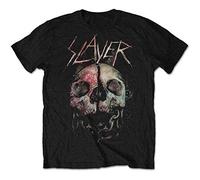 Slayer - T-Shirt # S Unisex Black # Cleaved Skull