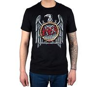 Slayer Silver Eagle Mens Black T-Shirt