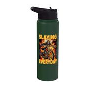 Slaying Everday Cringe Skeleton Stainless Steel Insulated Water Bottle
