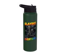 Slaying Everday Cringe Skeleton Stainless Steel Insulated Water Bottle