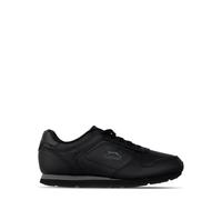 Slazenger Classic Junior Low Top Trainers Lace-Up Black/Charcoal UK 6 (39)