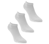 Slazenger Kids Boys Junior Trainer Socks 5 Pack Elasticated Junior 1-6 White