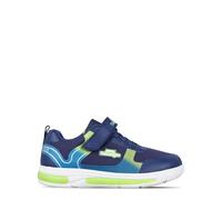 Slazenger Kids Camo Go 2..0 Trainers Childrens Black/Blue/Orange 2 UK Child