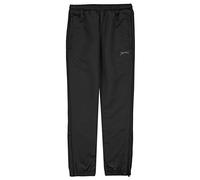 Slazenger Kids Open Hem Woven Pants Junior Boys Sport Running Exercising Bottoms Black 7-8 (SB)