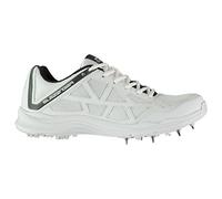 Slazenger Kids V Series Cricket Shoes White/Charcoal UK 6 (39)