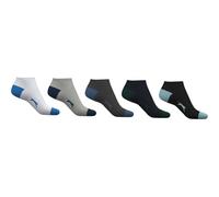 Slazenger Mens 5 Pack Trainer Socks Cotton Colours 7-11