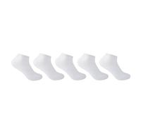 Slazenger Mens 5 Pack Trainer Socks White Mens 7-11