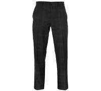 Slazenger Mens Check Golf Trousers Charcoal 38W / 29L