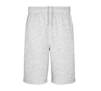 Slazenger Mens Fleece Shorts Grey Marl M