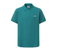 Slazenger Mens Plain Polo Shirt Short Sleeve Lifestyle Teal XL