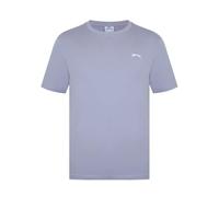Slazenger Mens Plain T-Shirt Dusty Lavender S