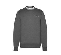 Slazenger Mens SL Flc Crew Neck Jumper Long Sleeve Casual Sweatshirt Top Charcoal Marl M