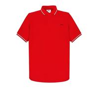 Slazenger Mens Tipped Polo Shirt Cherry Red XL