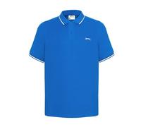 Slazenger Tipped Polo Shirt Mens S Royal