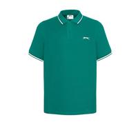 Slazenger Tipped Polo Shirt Mens 3XL Teal Blue
