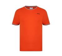 Slazenger Mens Tipped T-Shirt Spicy Orange L