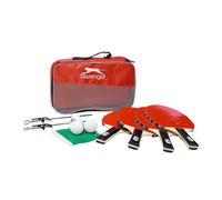 Slazenger Table Tennis Set With 4 Bats, 4 Balls, Net and a Zippered Pouch