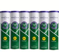 Slazenger Wimbledon 4 Ball Tin - Two Dozen Balls (6 Tins)