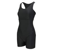 Slazenger LYCRA XTRA LIFE Boyleg Swimsuit Ladies 6 Black
