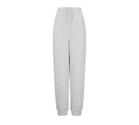 Slazenger Womens Closed Hem Fleece Pants Bottoms Ice Grey Marl S