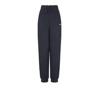 Slazenger Womens Closed Hem Fleece Pants Bottoms Navy L