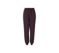 Slazenger Womens Closed Hem Fleece Pants Plum 12