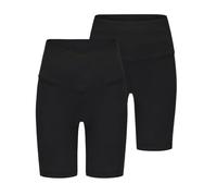 Slazenger Womens Cyc Shorts 2 Pack Black/Black 10