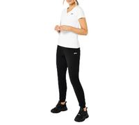 Slazenger Womens Interlock Closed Hem Joggers Pants Bottoms Black M
