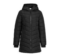 Slazenger Womens Mid Length Padded Jacket Outerwear Top Black L