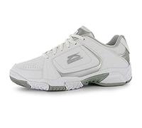 Slazenger Womens Tennis Shoes White/Silver UK 6