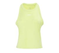 Slazenger Womens Tennis Tank Shadow Lime 10