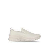 Slazenger Zeal Womens Slip On Running Shoes Beige Leather 6 (39)