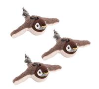 slazoi Interactive Chirping Bird Cat Toy Flapping Wings, Flapping Bird Cat Toy for Indoor Cats, Automatic Interactive Hunting Cat Boredom Toys (Bird*3)