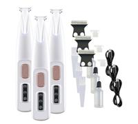 slazoi Pet Micro Precision Trimmer, Silent Dog Paw Trimmer with LED Light (3set)