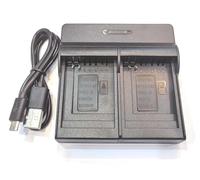 SLB-0937 Dual USB Camera Battery Charger For Samsung CL5 i8 L730 PL10 ST10 NV4 L830 NV33 Digital Photograph Camera Parts Accessories