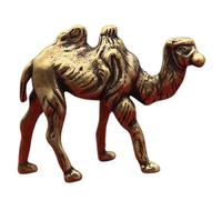 SLCHJX 5.1cm vintage brass desert camel statue creative home desktop tea pet ornaments handicrafts