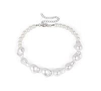 SLCHJX Baroque Pearl Necklace Women Fashion Personalized Necklace South Korea Female Neckline Gift