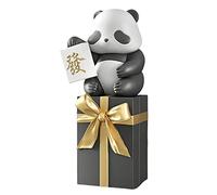 SLCHJX Chandelier Panda Shape Home Decoration Ornaments Feng Shui Fortune Decoration Housewarming New House Ornaments 39 * 85CM Party/Christmas Decoration,Black Chandelier