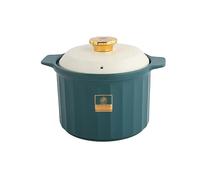 SLCHJX Claypot Rice Casserole Stew Pot,Light Luxury Open Fire Household Casserole Heat-resistant High Temperature Dry Cooking Soup Stew Pot Soup Pot Casserole (A 4Lstock pot)