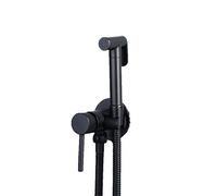 SLCHJX Cloth Diaper Sprayer, Toilet Bidet Sprayer, Hot and Cold Mixer Solid Brass Shattaf Shower Faucet, Bathroom Douche Kit Washer,Chrome (Color : Titanium Gold)