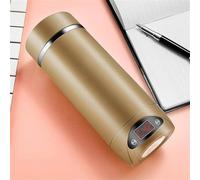 SLCHJX Electric Kettle Travel Electric Kettle Portable Kettle Electric hot Water Cup Open The lid When Boiling Water@Black Present