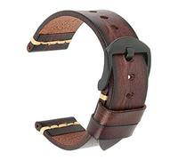 SLCHJX Maikes Genuine Leather Watchband For Galaxy Watch Strap 20mm 22mm 24mm Watch Band e Timex Omega Wrist Bracelets
