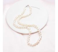 SLCHJX Natural Freshwater Pearl Necklace Vintage Baroque Jewelry for Women Trend Gifts for The New Year Gift