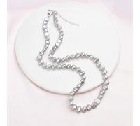 SLCHJX Natural Freshwater Pearl Necklace Vintage Baroque Jewelry for Women Trend Gifts for The New Year Gift