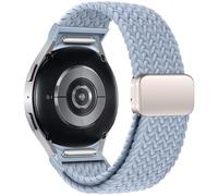 SLCHJX No Gaps Braided Band For Galaxy Watch 7 6 5 4 44mm 40mm/5 pro bracelet For Galaxy watch6 watch4 classic 47 43 strap