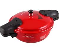 SLCHJX Non Stick Pressure Cooker, Pressure Cooker Hotel Restaurant Mini Micro Pressure Small Soup Pot Picnic Pot Induction Cooker Universal(22cm)