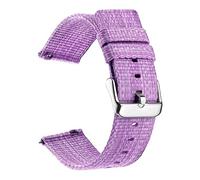 SLCHJX Nylon Loop Strap for Galaxy Watch 4/classic/3/46mm/42mm/Active 2 Gear s3 Frontier watchBand 20mm 22mm Bracelet Correa (Color : Gary, Size : 22mm Universal)