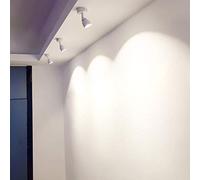 SLCHJX Recessed Mini Indoor Wall 3W LED Spotlight 360 ° Adjustable Ceiling Downlight/Surface Mounted COB Lighting LED/Aluminum Wall Lamp Or Spot Light - White Integrated (Color : 6000k)